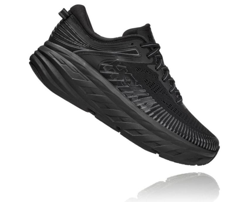 HOKA ONE ONE Bondi 7 for Men Black / Black