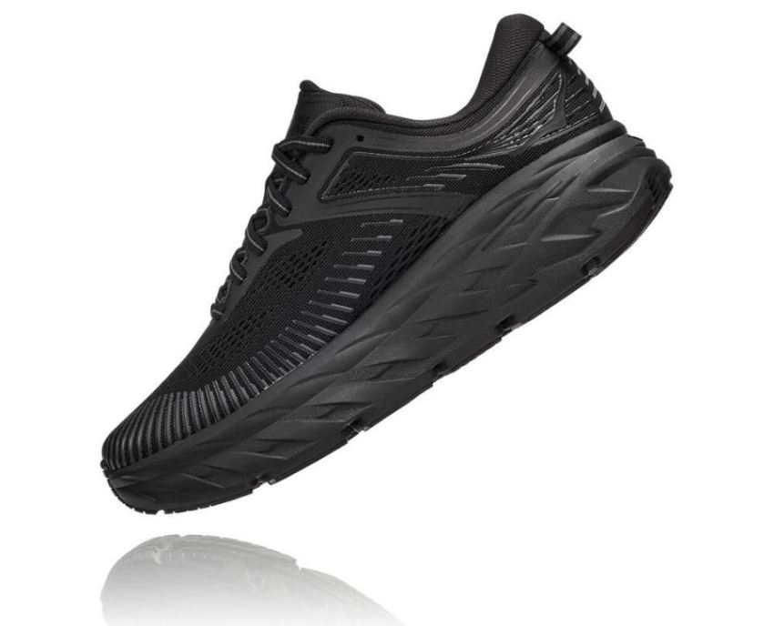 HOKA ONE ONE Bondi 7 for Men Black / Black