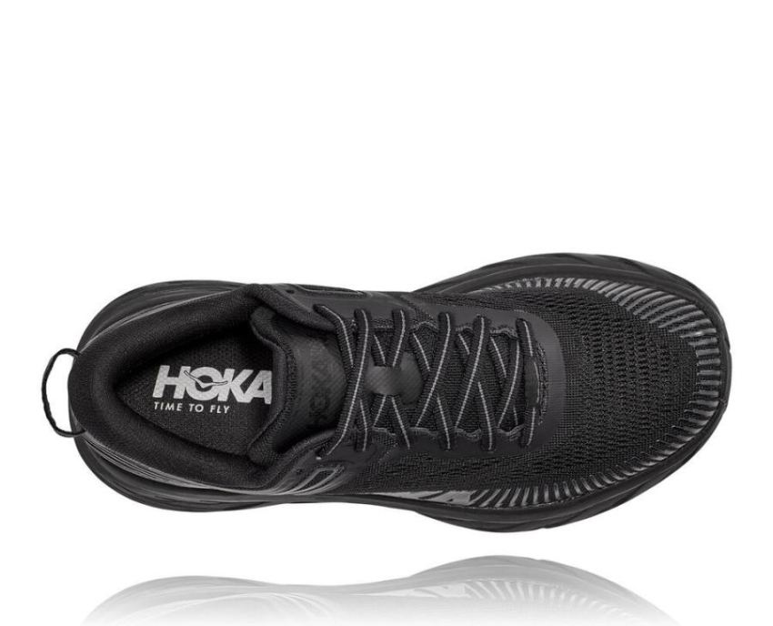 HOKA ONE ONE Bondi 7 for Men Black / Black