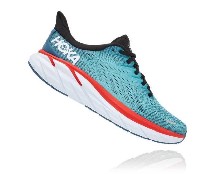 HOKA ONE ONE Clifton 8 for Women Real Teal / Aquarelle