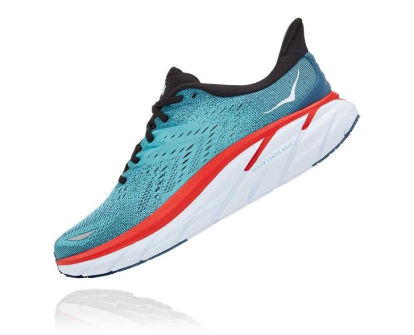 HOKA ONE ONE Clifton 8 for Women Real Teal / Aquarelle