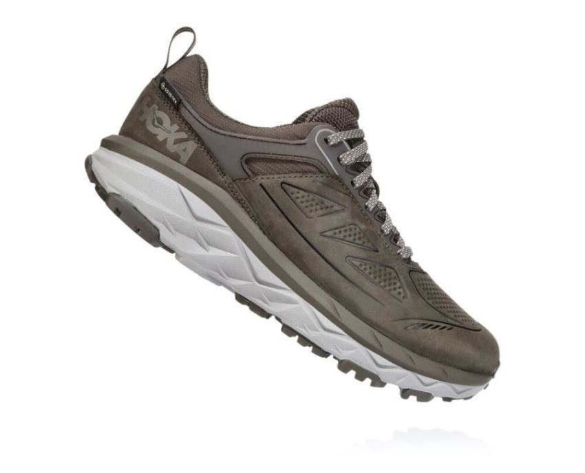 HOKA ONE ONE Challenger Low GORE-TEX for Women Major Brown / Hea