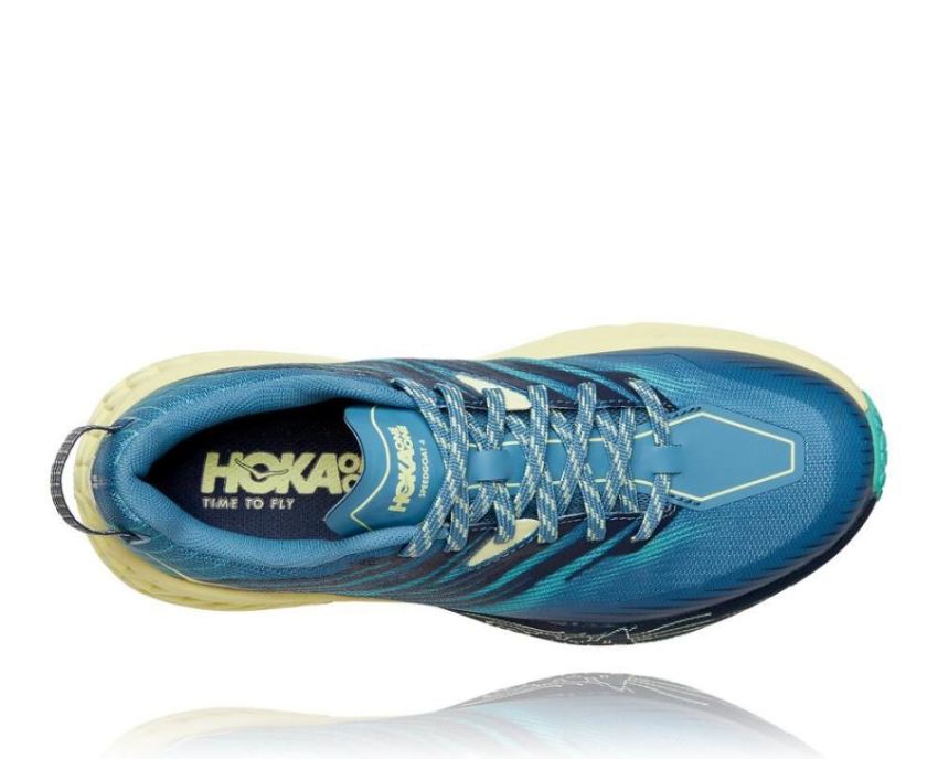 HOKA ONE ONE Speedgoat 4 for Women Provincial Blue / Luminary Gr