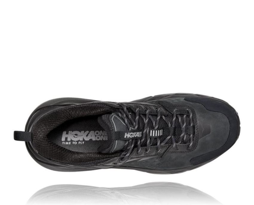 HOKA ONE ONE Kaha Low GORE-TEX for Men Black / Charcoal Gray