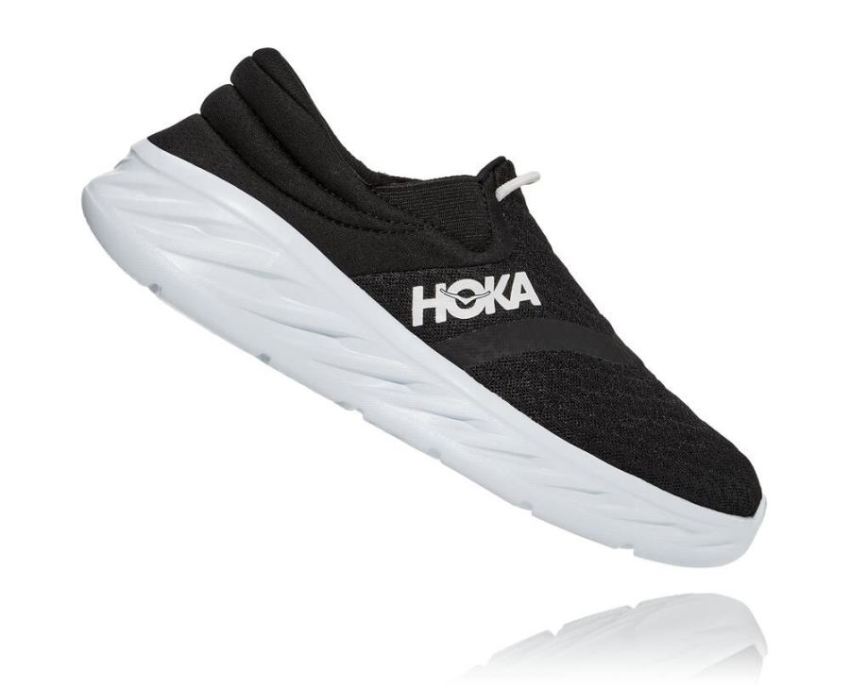 HOKA ONE ONE Ora Recovery Shoe 2 for Women Black / White