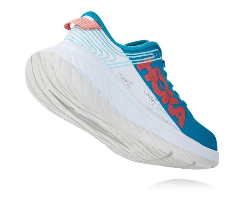 HOKA ONE ONE Carbon X for Women Caribbean Sea / White