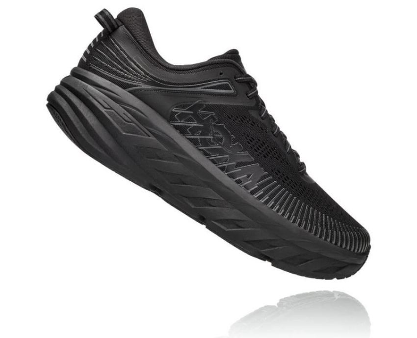 HOKA ONE ONE Bondi 7 for Men Black / Black