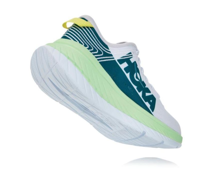 HOKA ONE ONE Carbon X for Men Green Ash / White