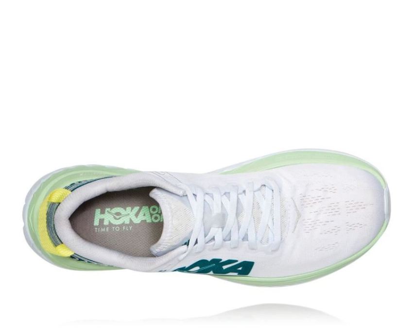 HOKA ONE ONE Carbon X for Men Green Ash / White