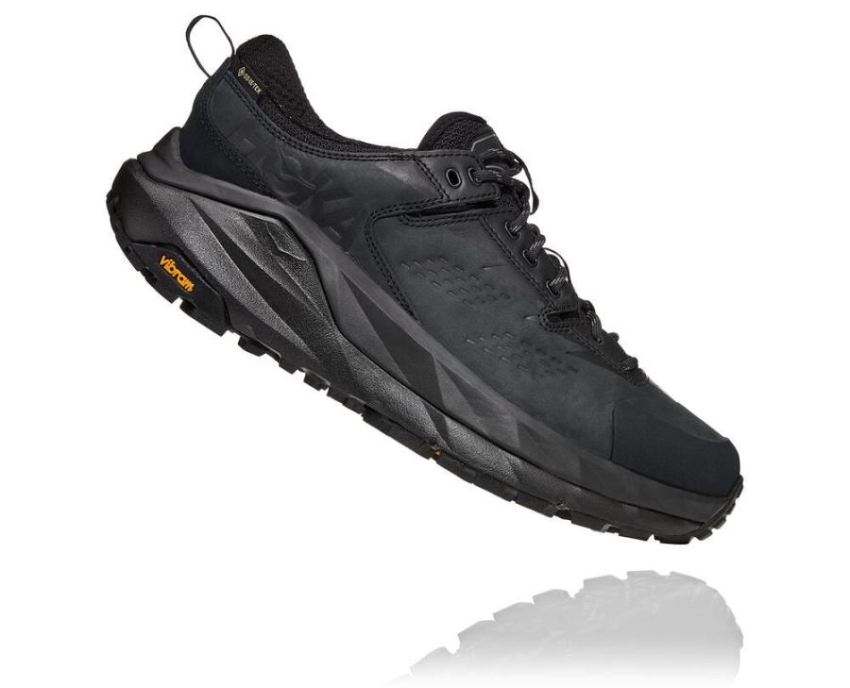 HOKA ONE ONE Kaha Low GORE-TEX for Men Black / Charcoal Gray