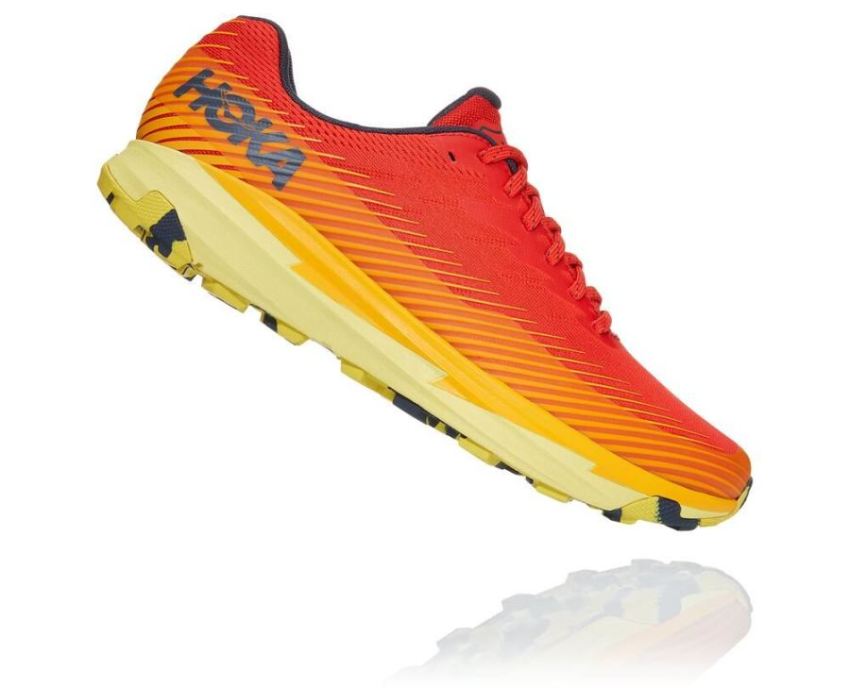 HOKA ONE ONE Torrent 2 for Men Fiesta / Saffron