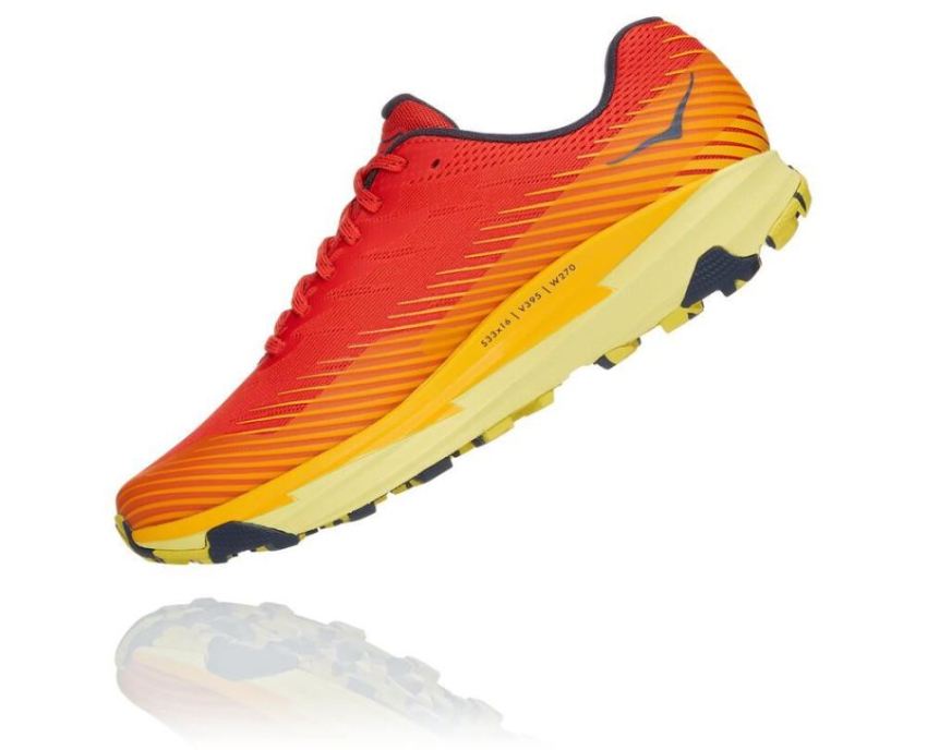 HOKA ONE ONE Torrent 2 for Men Fiesta / Saffron