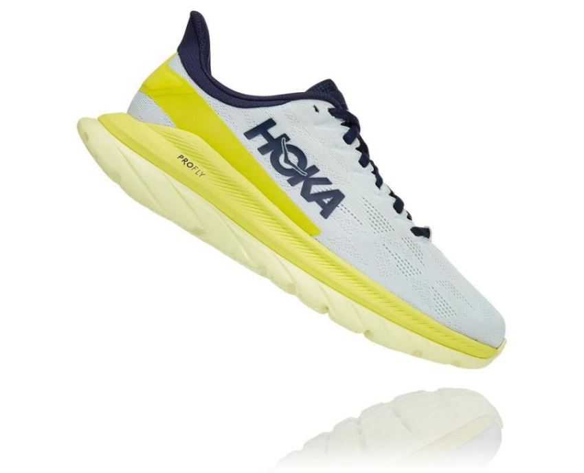 Mach 4 Running Shoe Blue Flower / Citrus