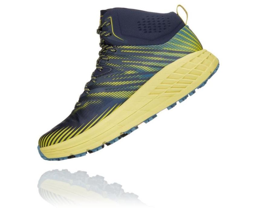 HOKA ONE ONE Speedgoat Mid GORE-TEX 2 for Men Ombre Blue / Blue