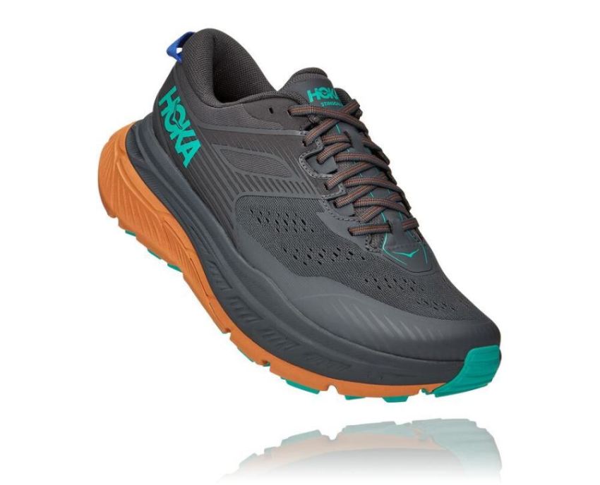 HOKA ONE ONE Stinson Atr 6 for Men Castlerock / Desert Sun - Click Image to Close