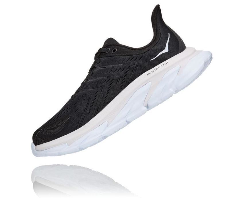 HOKA ONE ONE Clifton Edge for Men Black / White