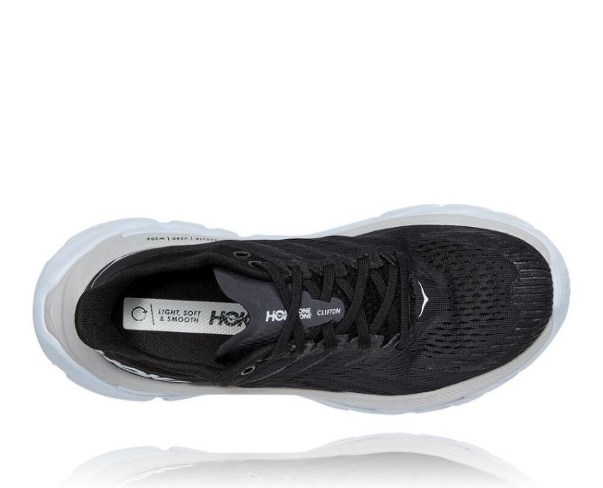 HOKA ONE ONE Clifton Edge for Men Black / White