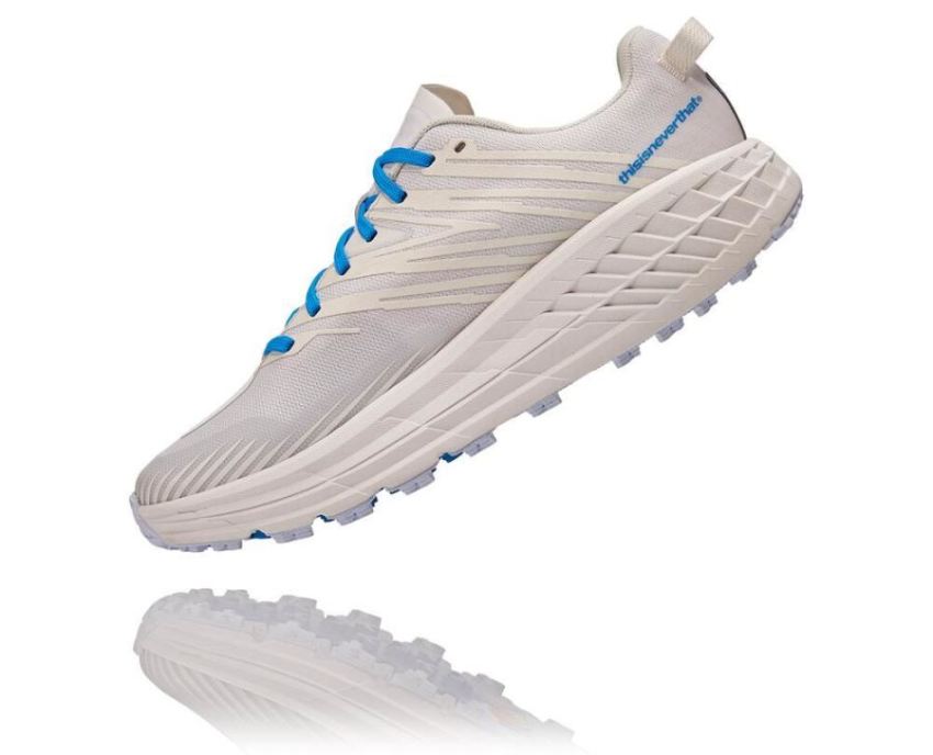 HOKA ONE ONE Hoka X Tint Speedgoat 4 Marshmallow / Cyan Blue