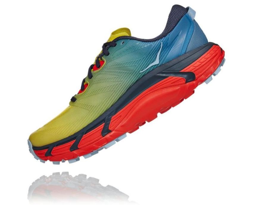 HOKA ONE ONE Mafate Speed 3 for Men Provincial Blue / Fiesta