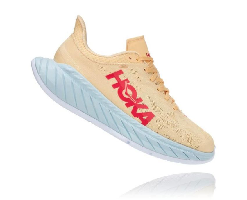 HOKA ONE ONE Carbon X 2 for Women Impala / Paradise Pink