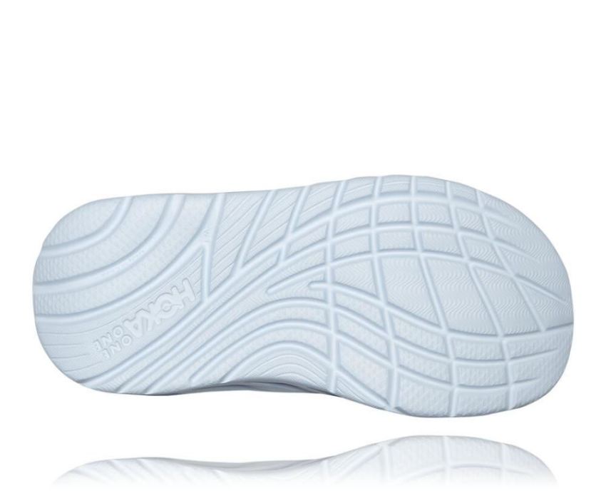 Women's ORA Recovery Slide 2 Eggshell Blue / White