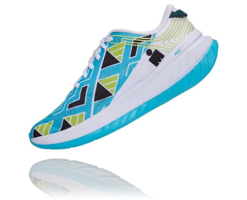 Ironman Kona Carbon X All Gender Running Shoe Scuba Blue / White