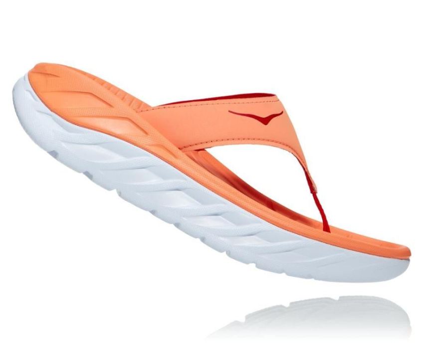 HOKA ONE ONE ORA Recovery Flip for Women Cantaloupe / Fiesta