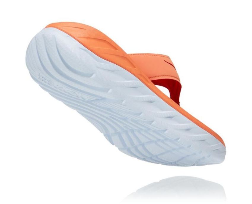 HOKA ONE ONE ORA Recovery Flip for Women Cantaloupe / Fiesta