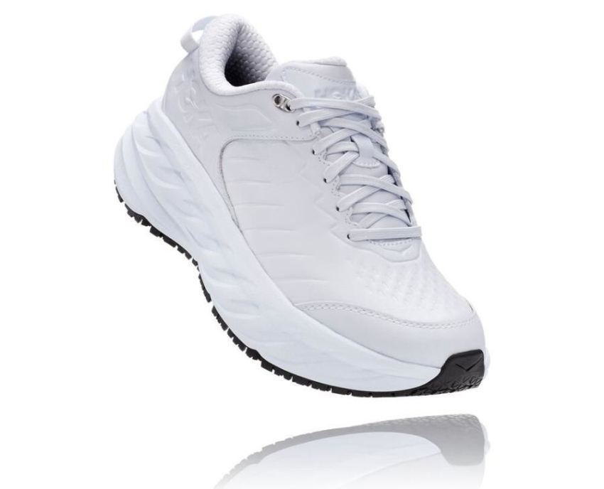 HOKA ONE ONE Bondi Sr for Women White - Click Image to Close