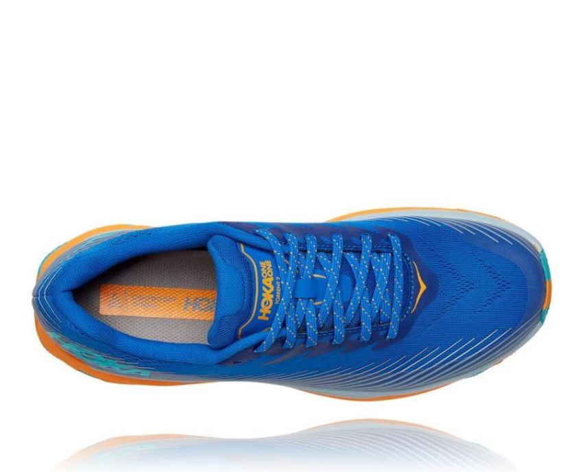 HOKA ONE ONE Torrent 2 for Men Turkish Sea / Saffron