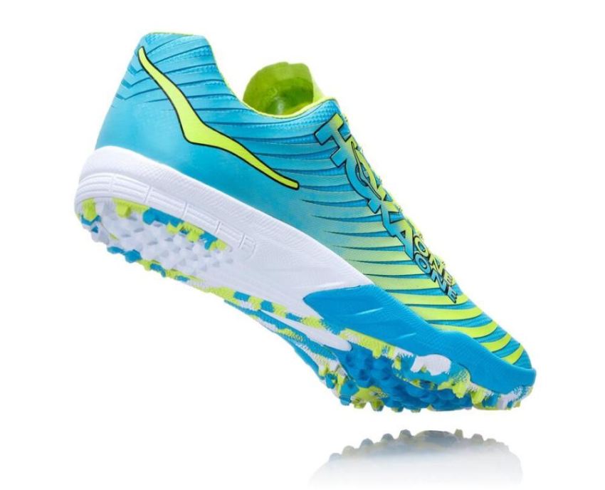 HOKA ONE ONE EVO XC Spikeless for Women Cyan / Citrus