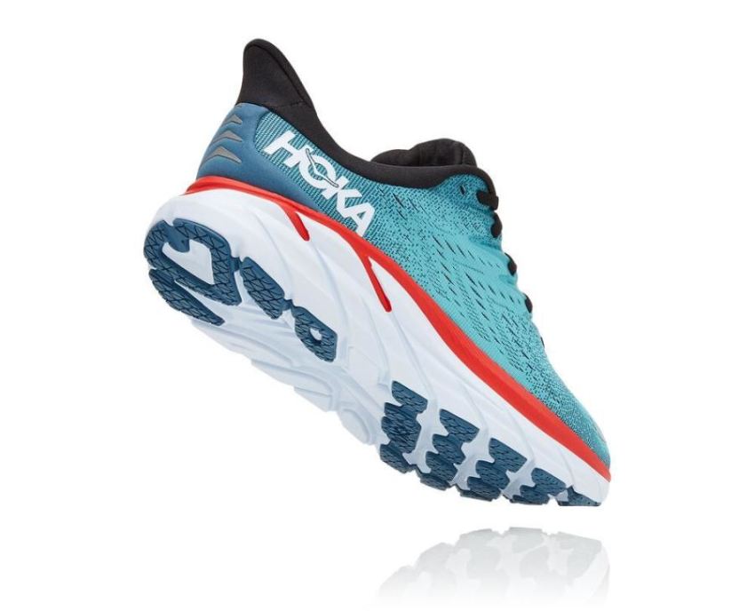 HOKA ONE ONE Clifton 8 for Men Real Teal / Aquarelle