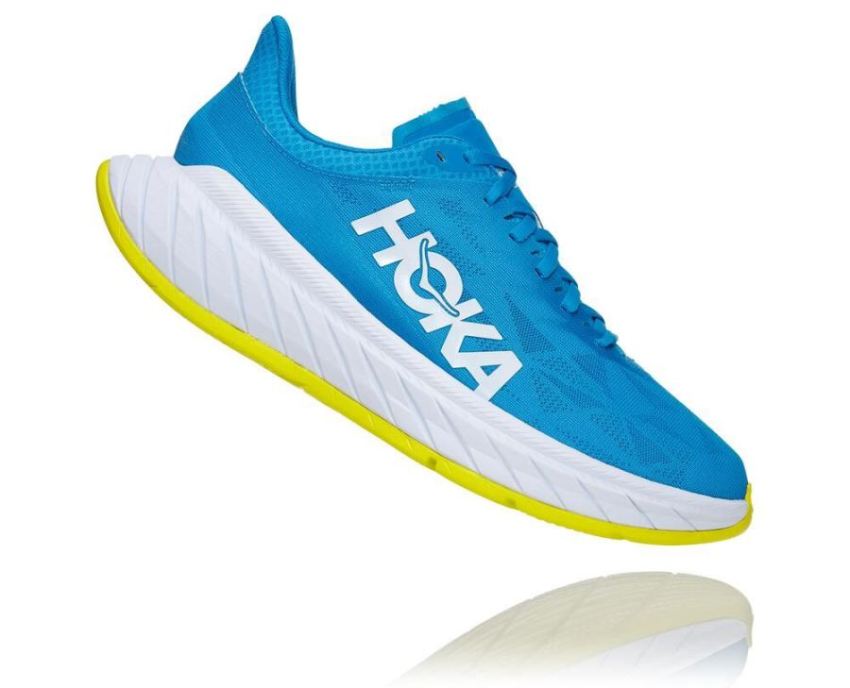 HOKA ONE ONE Carbon X 2 for Men Diva Blue / Citrus