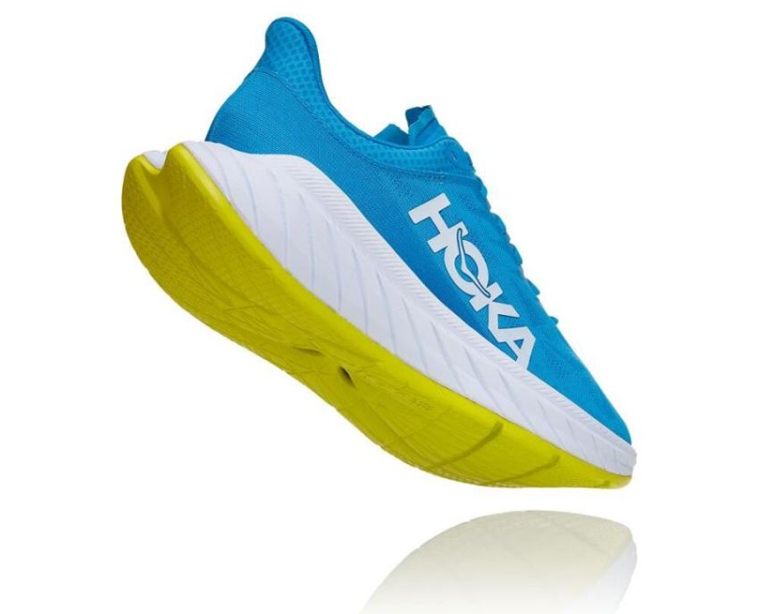 HOKA ONE ONE Carbon X 2 for Men Diva Blue / Citrus