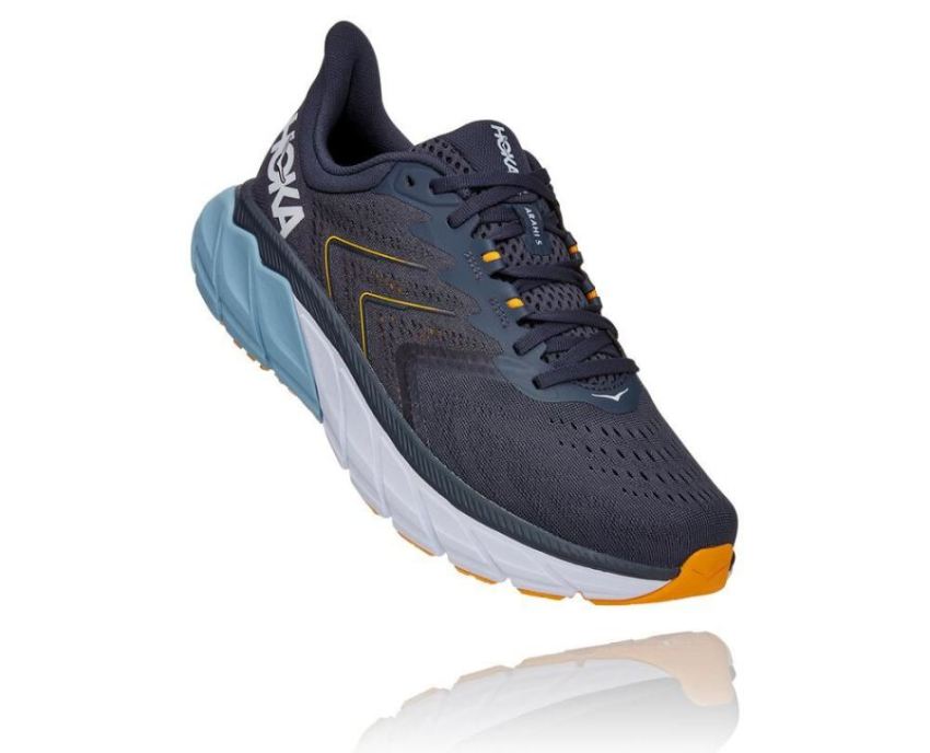 Arahi 5 Supportive Running Shoe Ombre Blue / Blue Fog - Click Image to Close