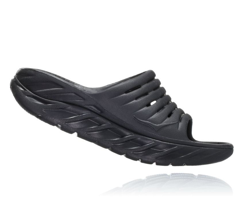 MENS ORA RECOVERY SLIDE BLACK / BLACK