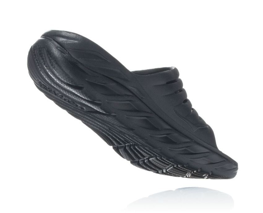 MENS ORA RECOVERY SLIDE BLACK / BLACK - Click Image to Close