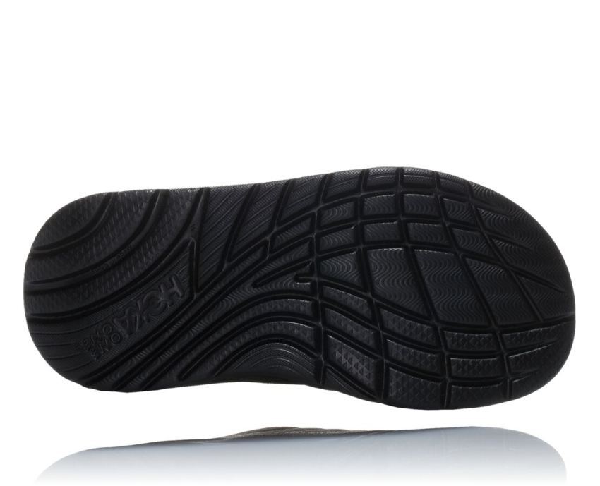 MENS ORA RECOVERY SLIDE BLACK / BLACK - Click Image to Close