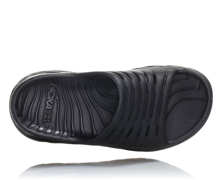 MENS ORA RECOVERY SLIDE BLACK / BLACK