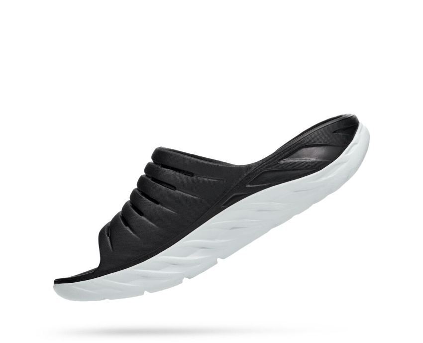 MENS ORA RECOVERY SLIDE BLACK / FIESTA - Click Image to Close