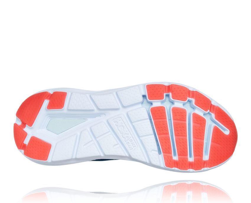 WOMENS ELEVON 2 MOROCCAN BLUE / HOT CORAL