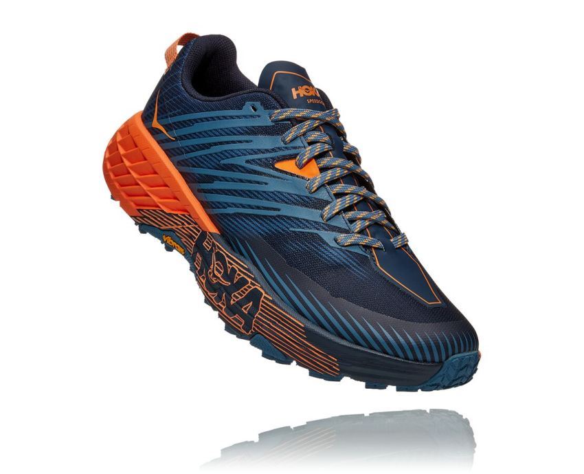 MENS SPEEDGOAT 4 REAL TEAL / PERSIMMON ORANGE