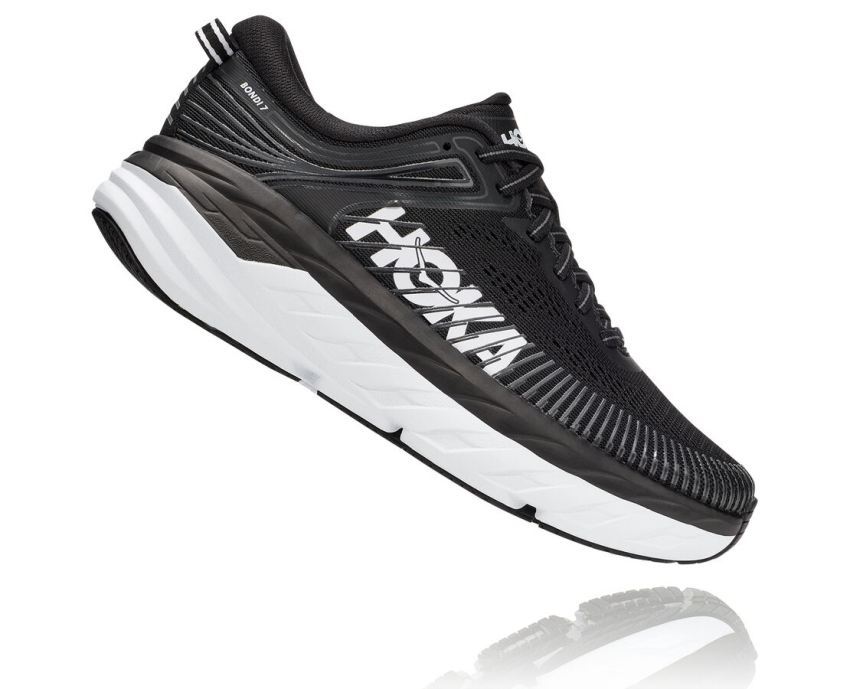 MENS BONDI 7 BLACK / WHITE - Click Image to Close