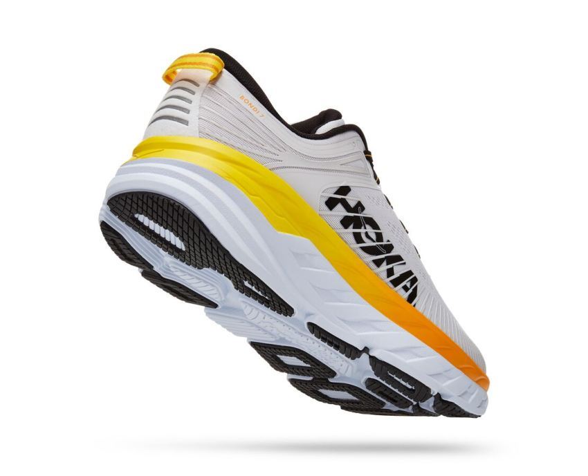 MENS BONDI 7 NIMBUS CLOUD / RADIANT YELLOW - Click Image to Close