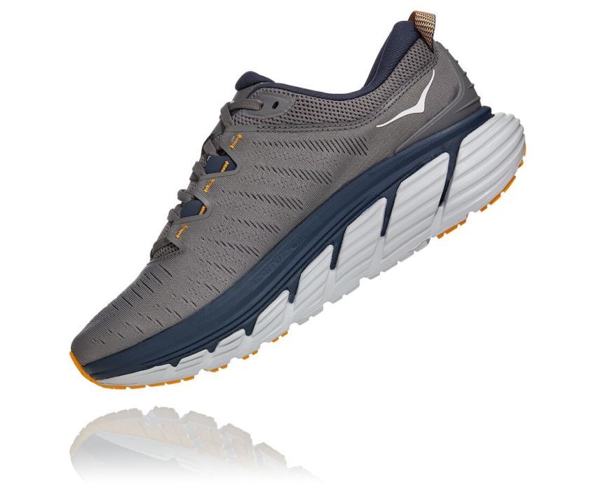 MENS GAVIOTA 3 CHARCOAL GRAY / OMBRE BLUE - Click Image to Close