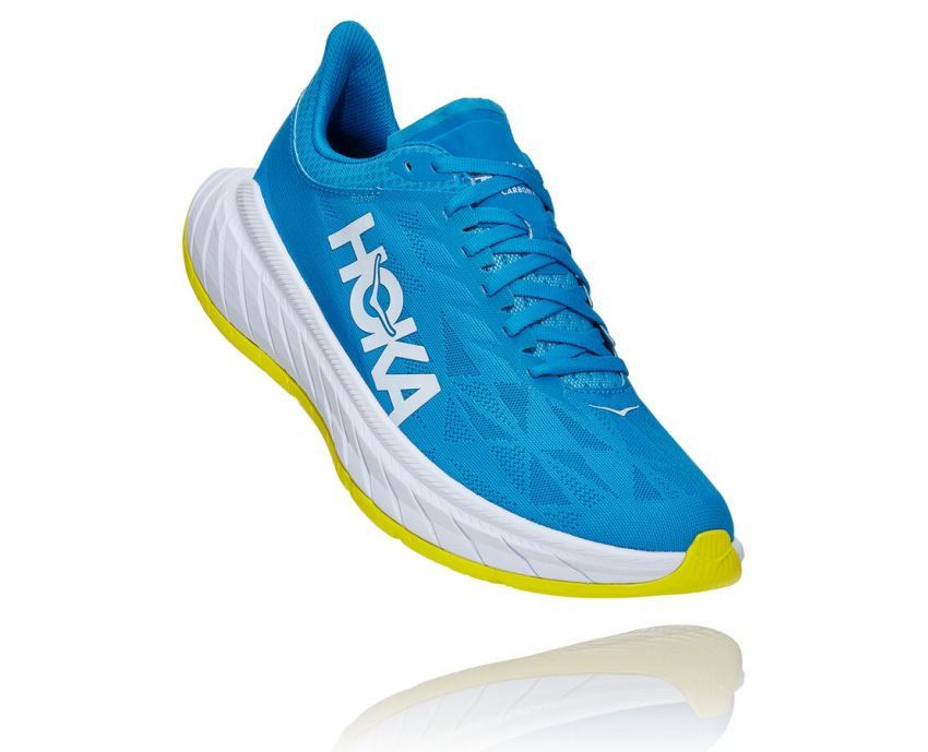 MENS CARBON X 2 DIVA BLUE / CITRUS - Click Image to Close