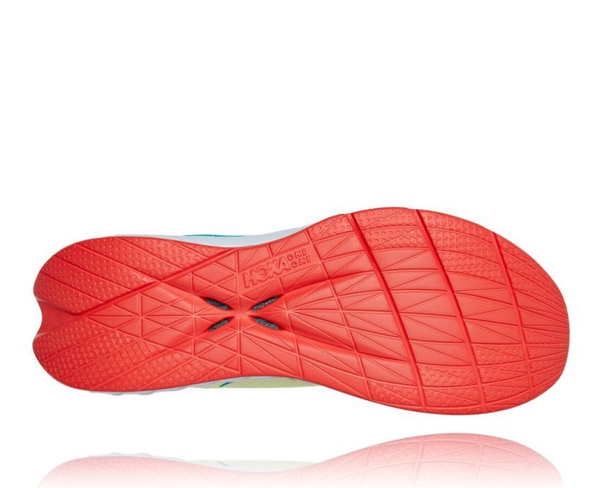 MENS CARBON X 2 LUMINARY GREEN / HOT CORAL