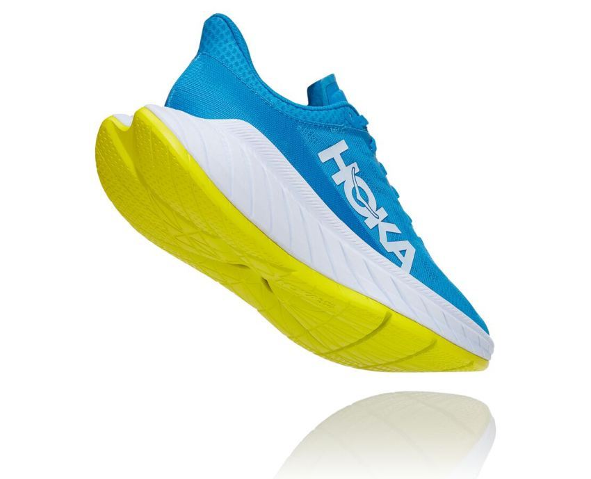 WOMENS CARBON X 2 DIVA BLUE / CITRUS