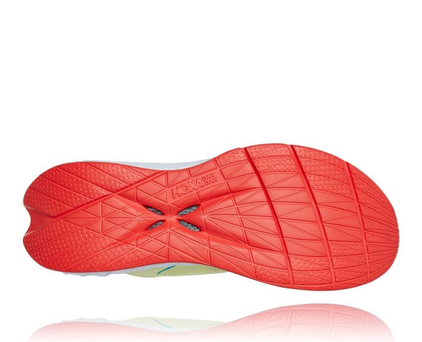 WOMENS CARBON X 2 LUMINARY GREEN / HOT CORAL - Click Image to Close