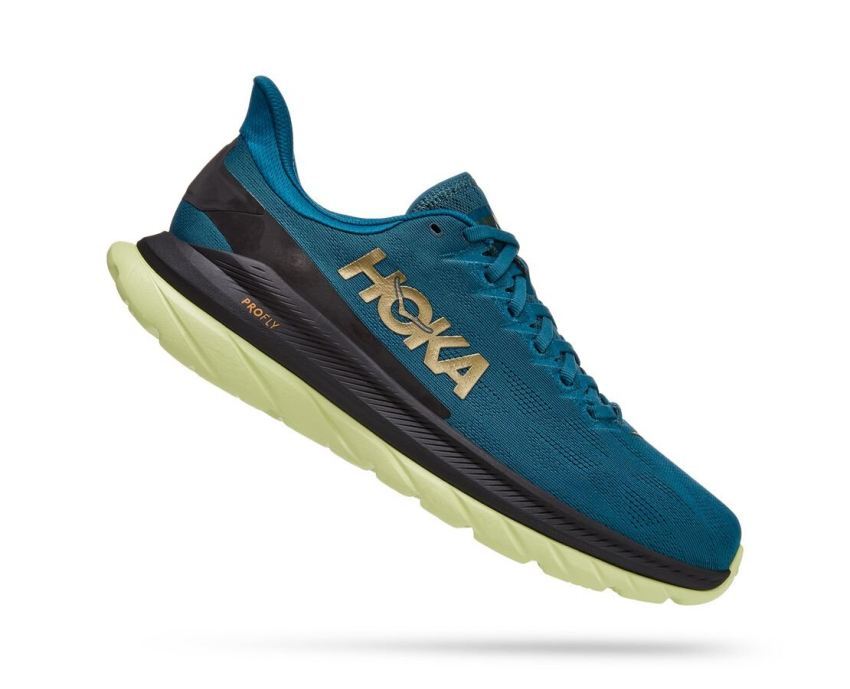 MENS MACH 4 BLUE CORAL / BLACK - Click Image to Close